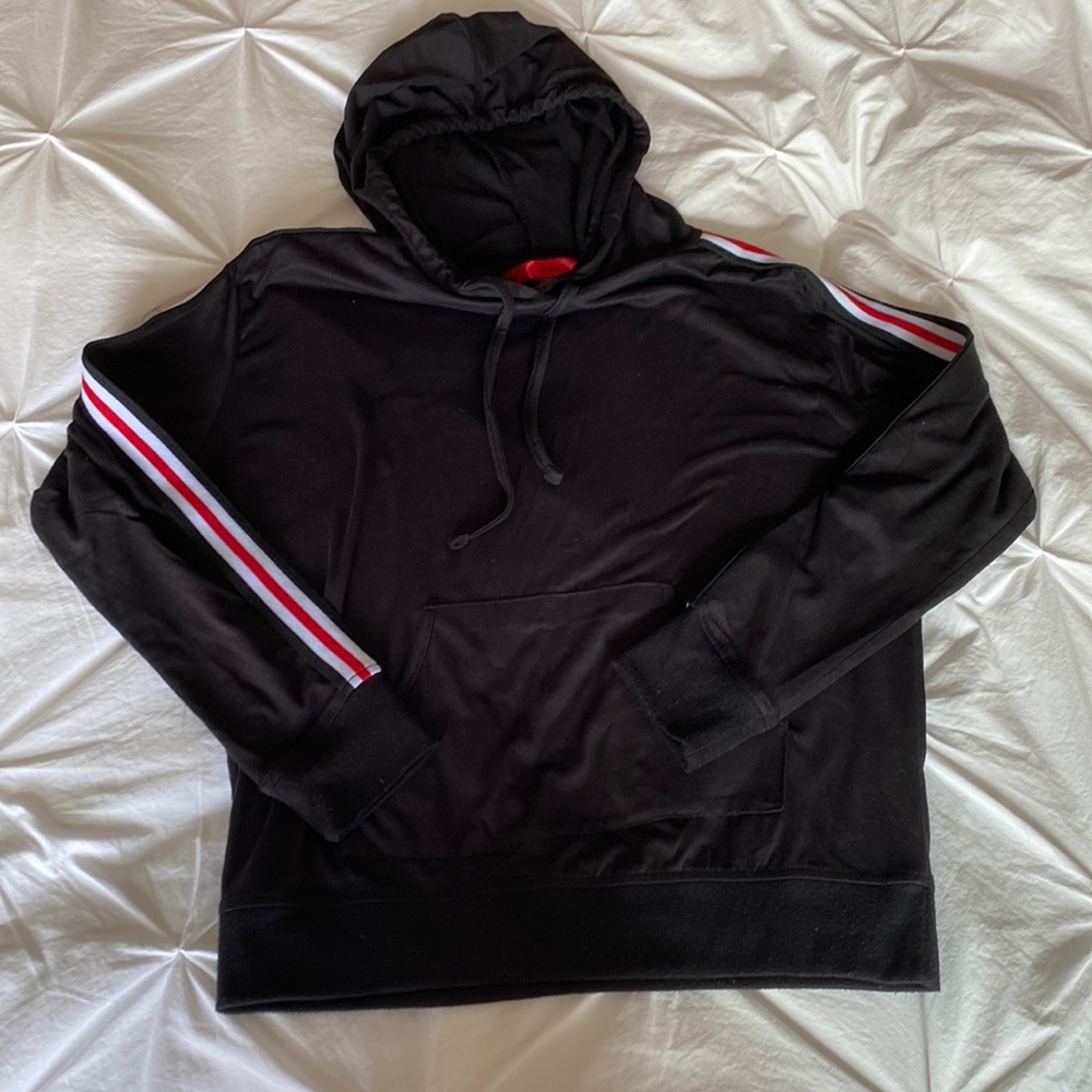 Black hoodie